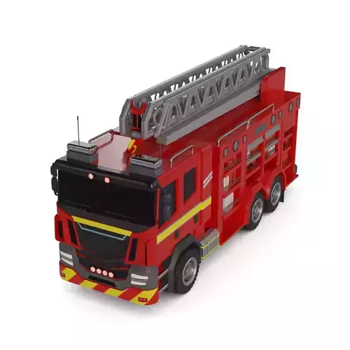 Fire Engine 3D model