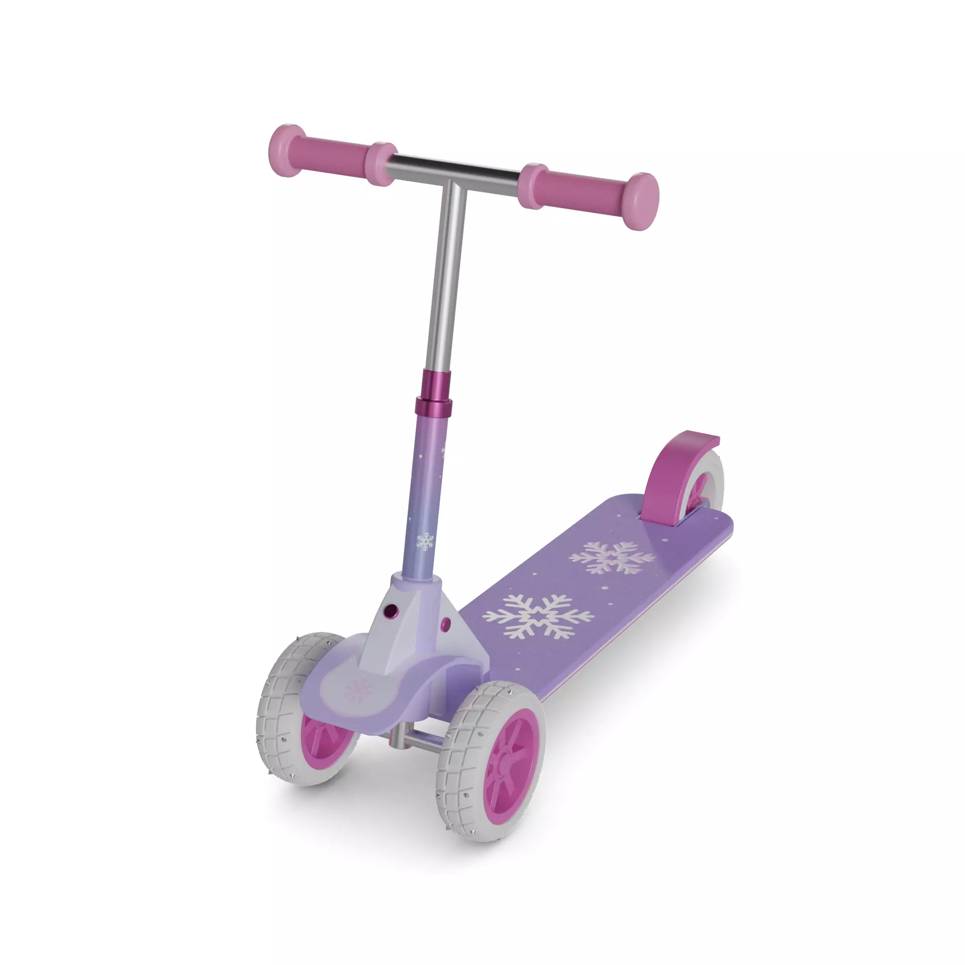 Snow Scooter 3D model_0