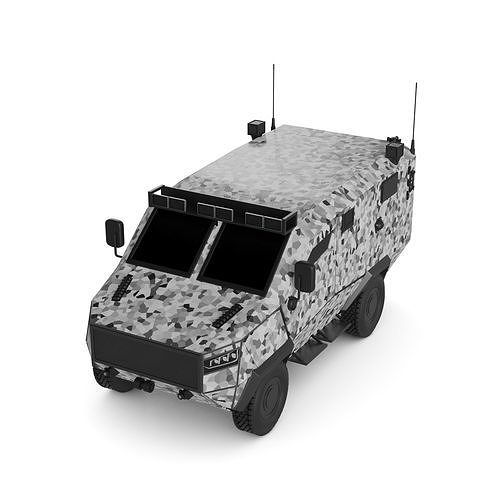 Military JLTV 3D model