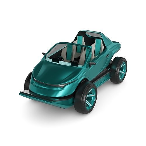 Amphibious Car 3D model