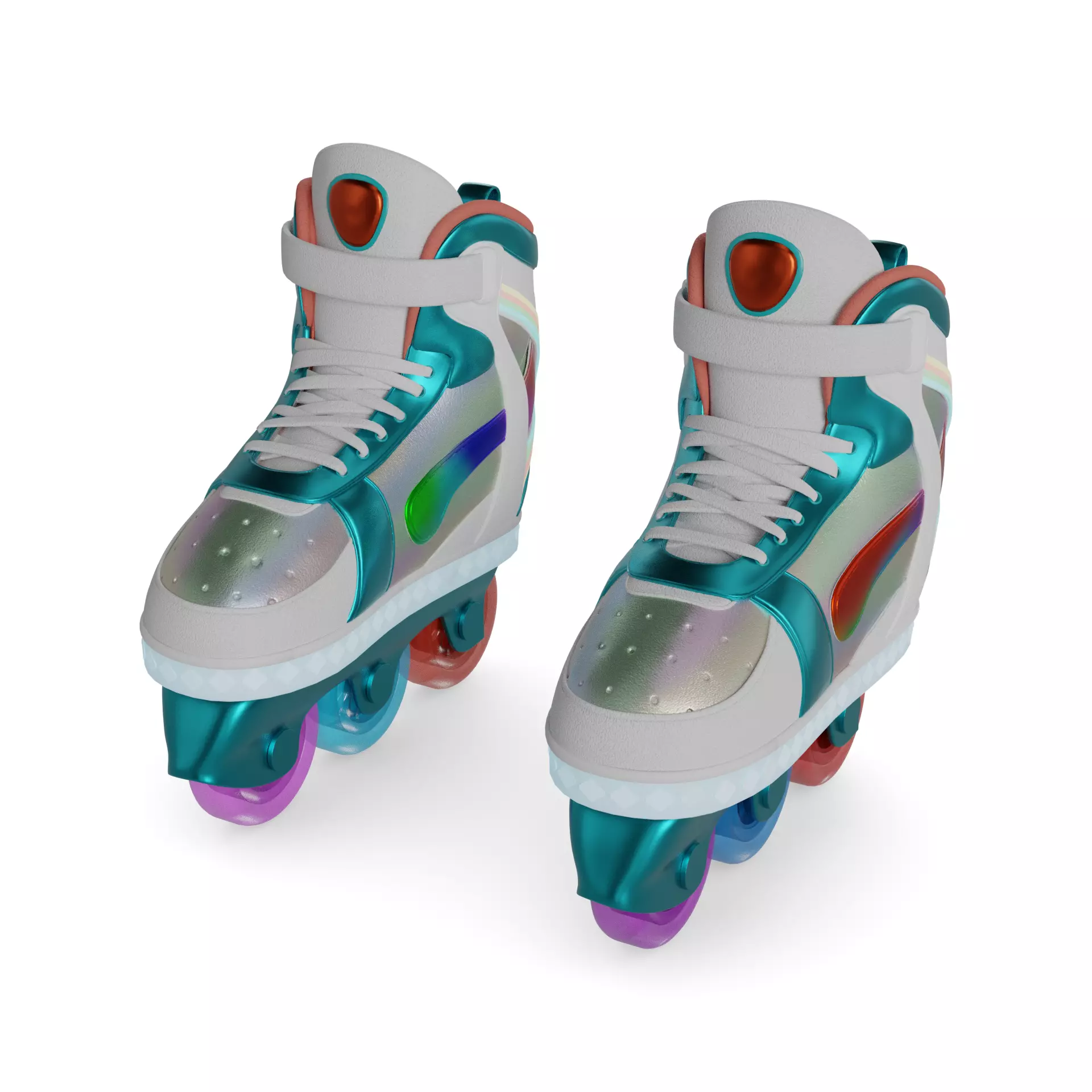 Inline Skate 3D model_0