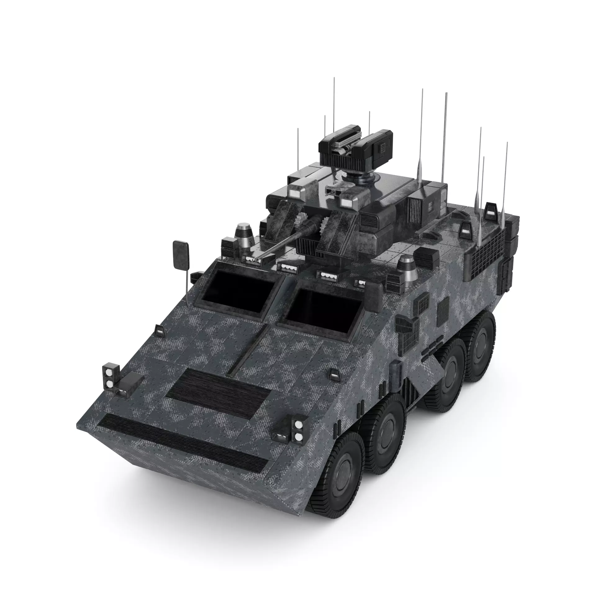 Military IFV 3D model_0