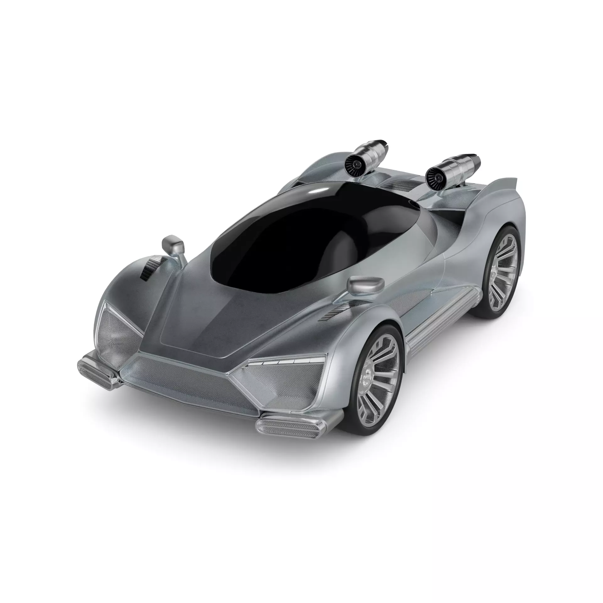 Amphibious Car 3D model_0