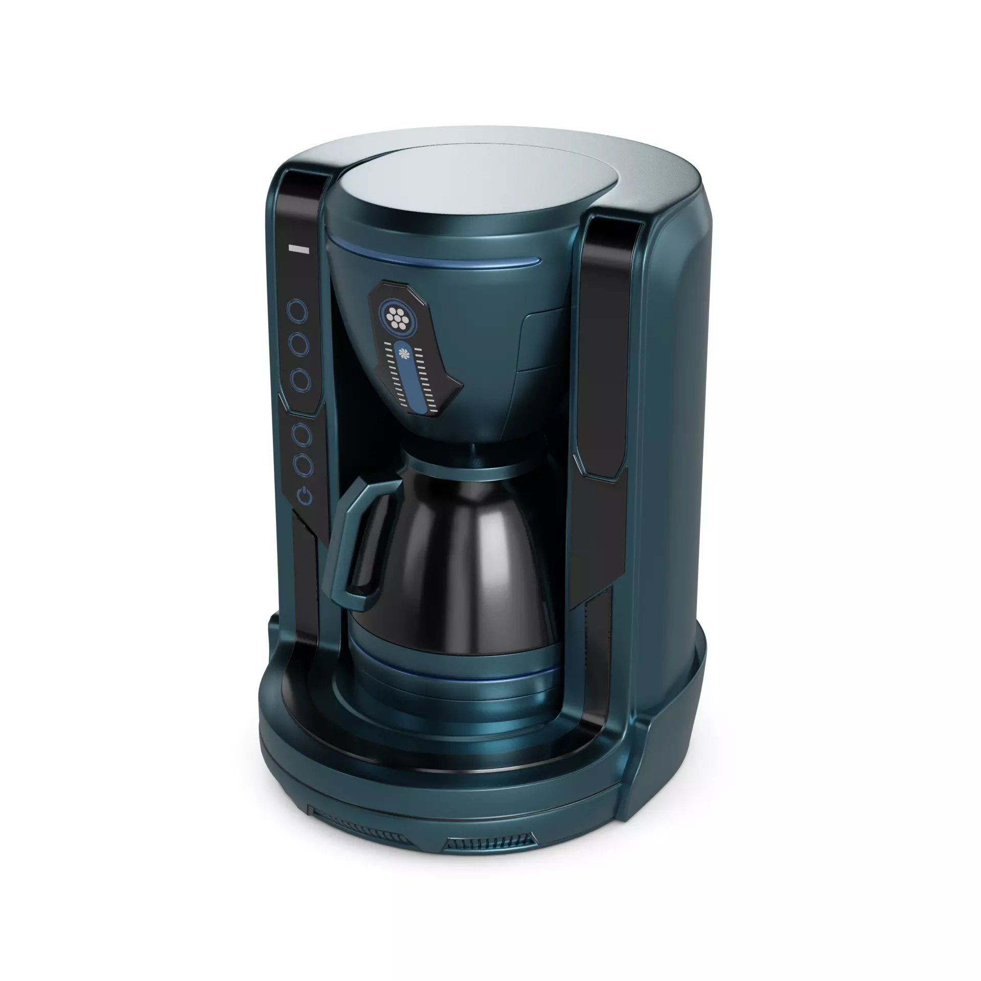 Portion coffee maker 3D model_0