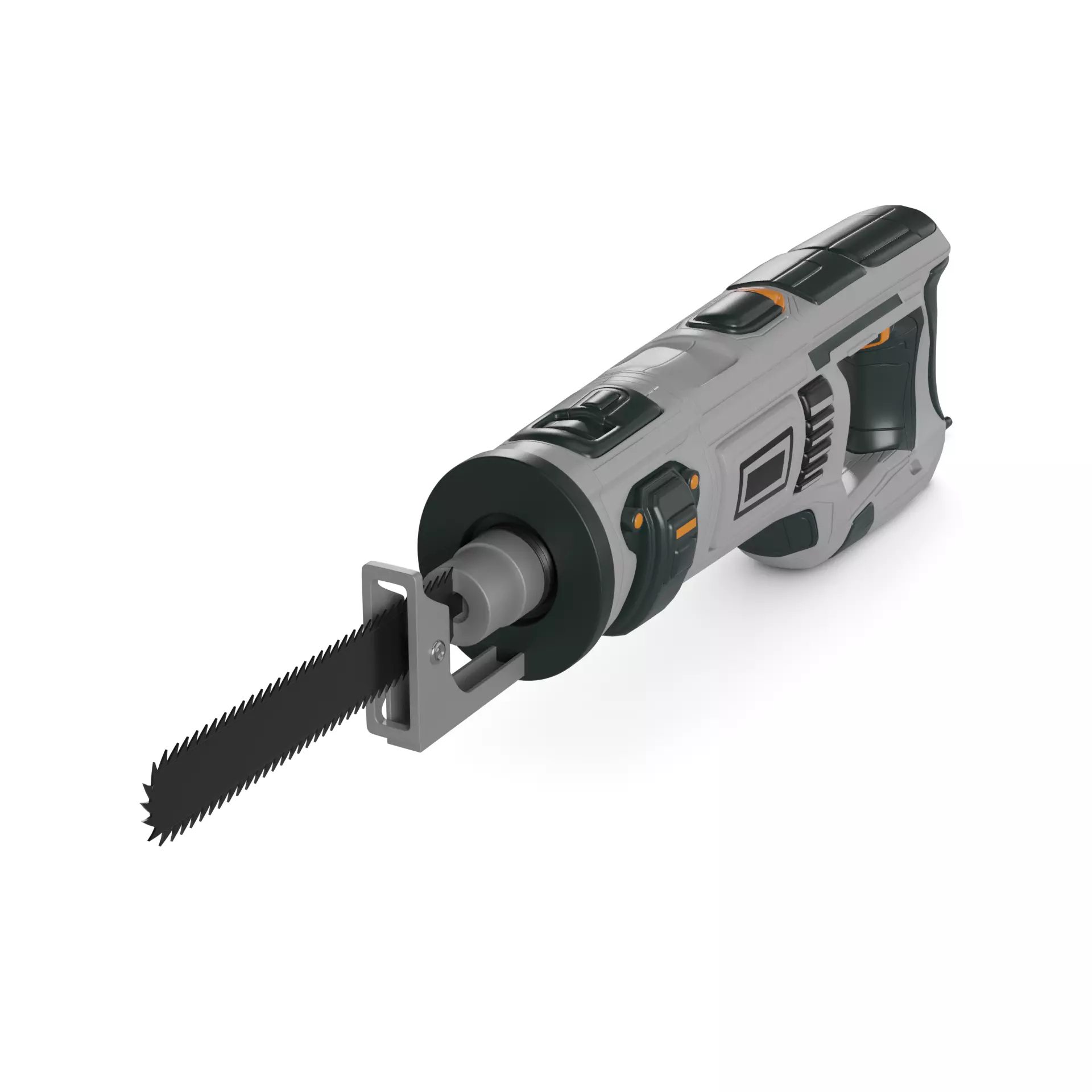 Reciprocating Saw 3D model_0