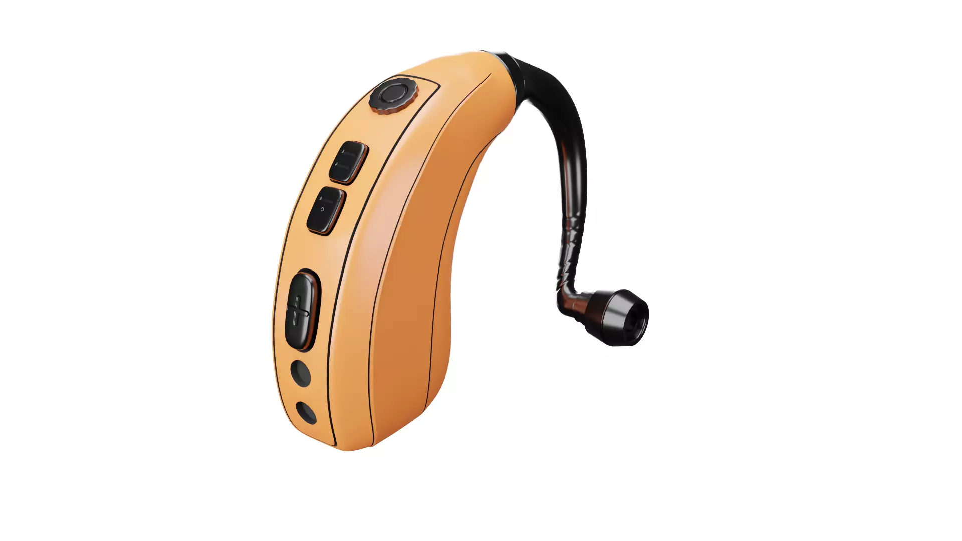 Hearing Aid 3D model_0