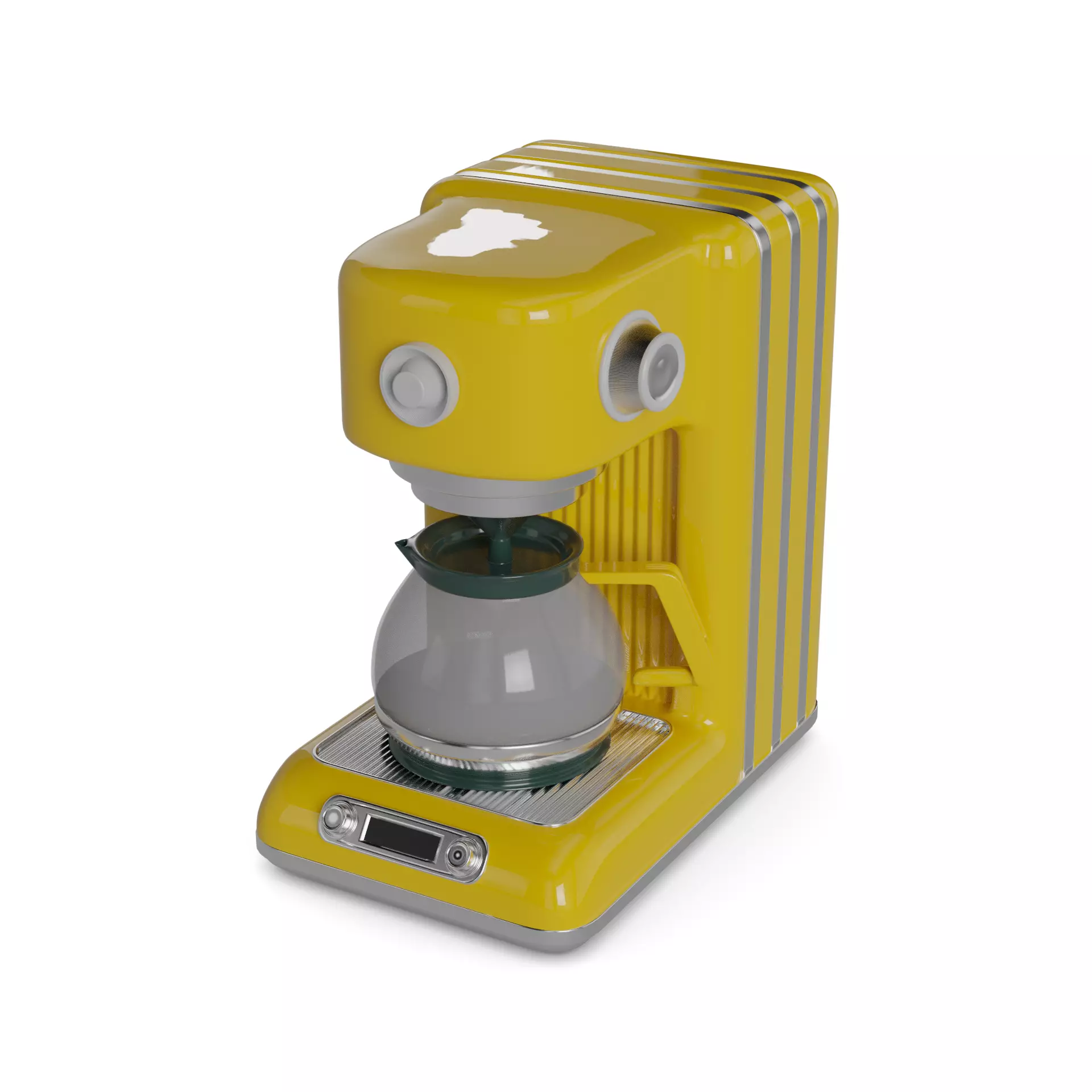Portion coffee maker 3D model_0