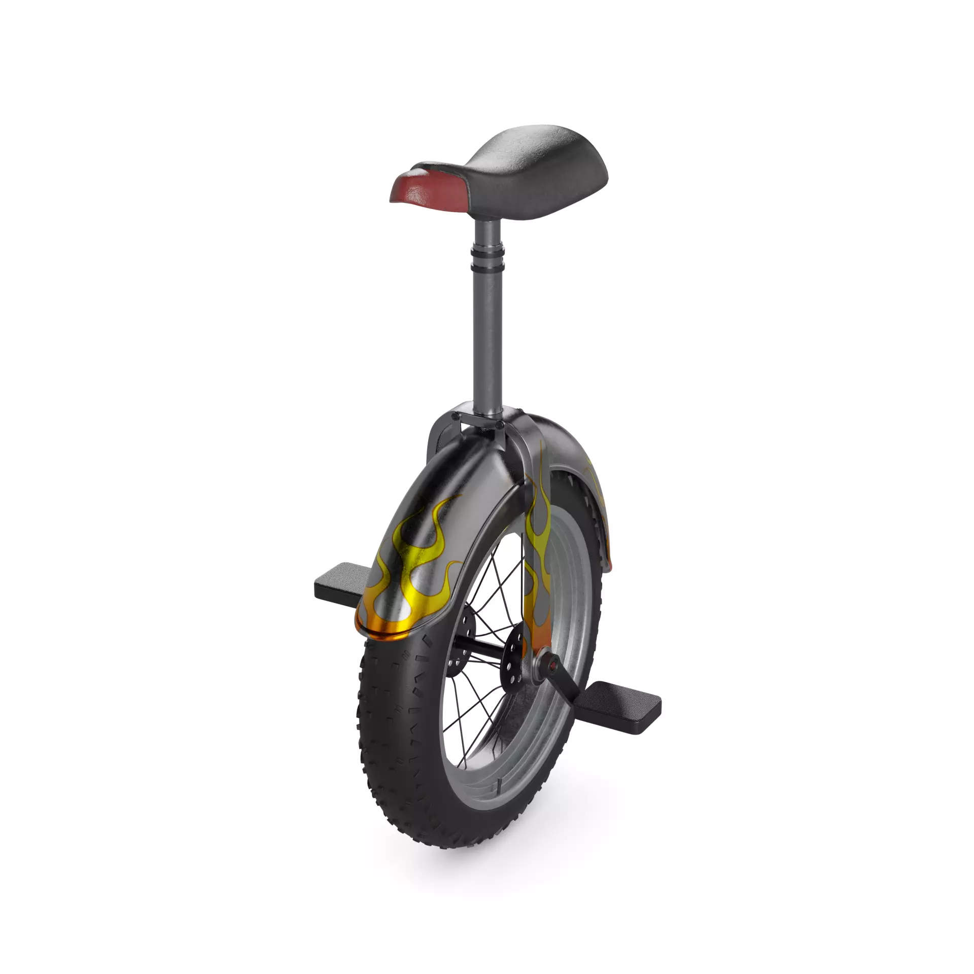 Off road Unicycle 3D model
