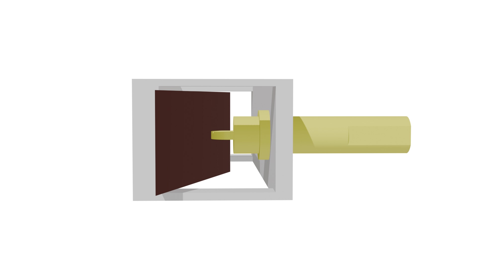 Wedge Cam 3D model_2