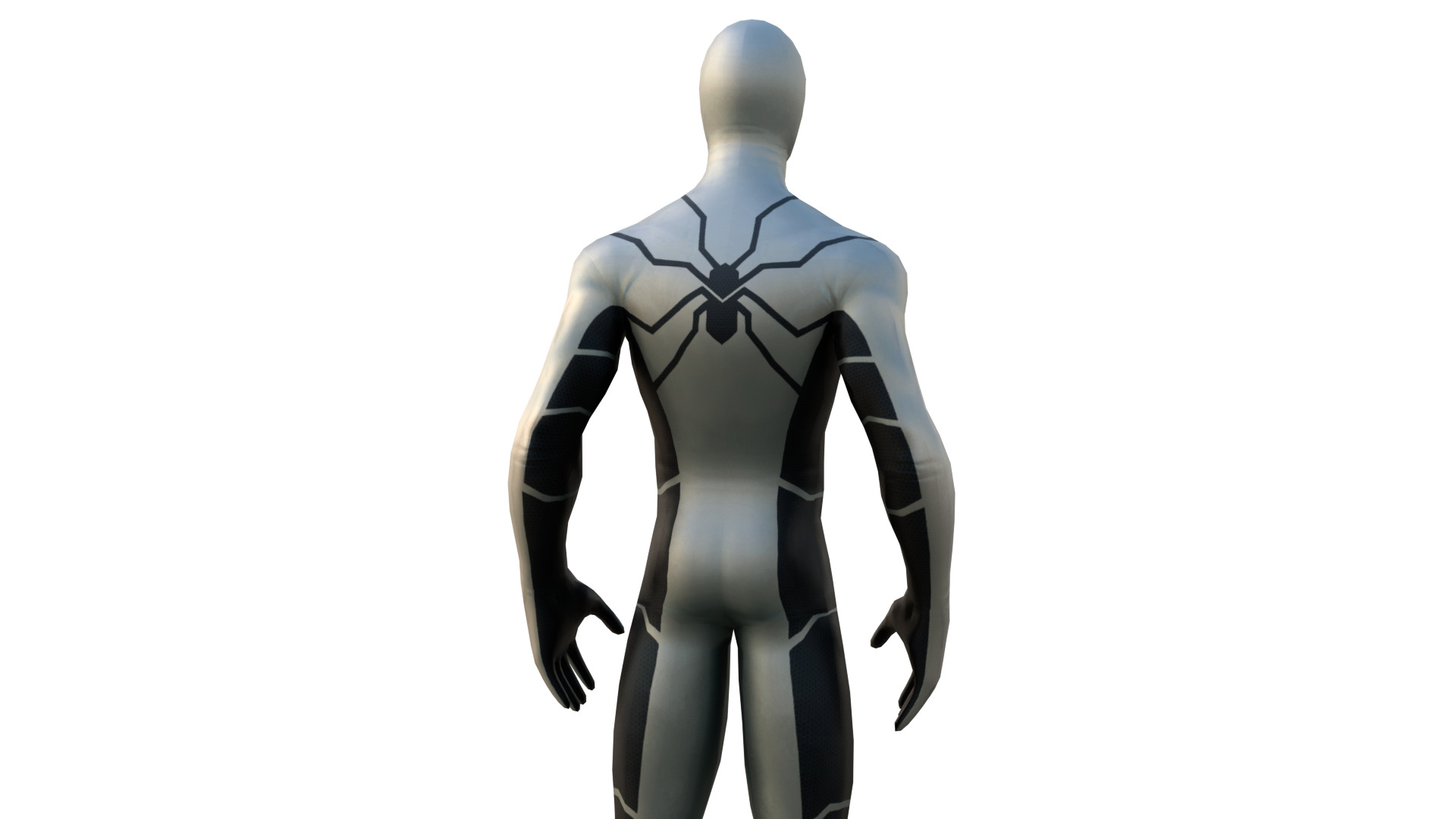Spider Man Future Foundation Suit 3D Model  Game Ready Low-poly 3D model_10
