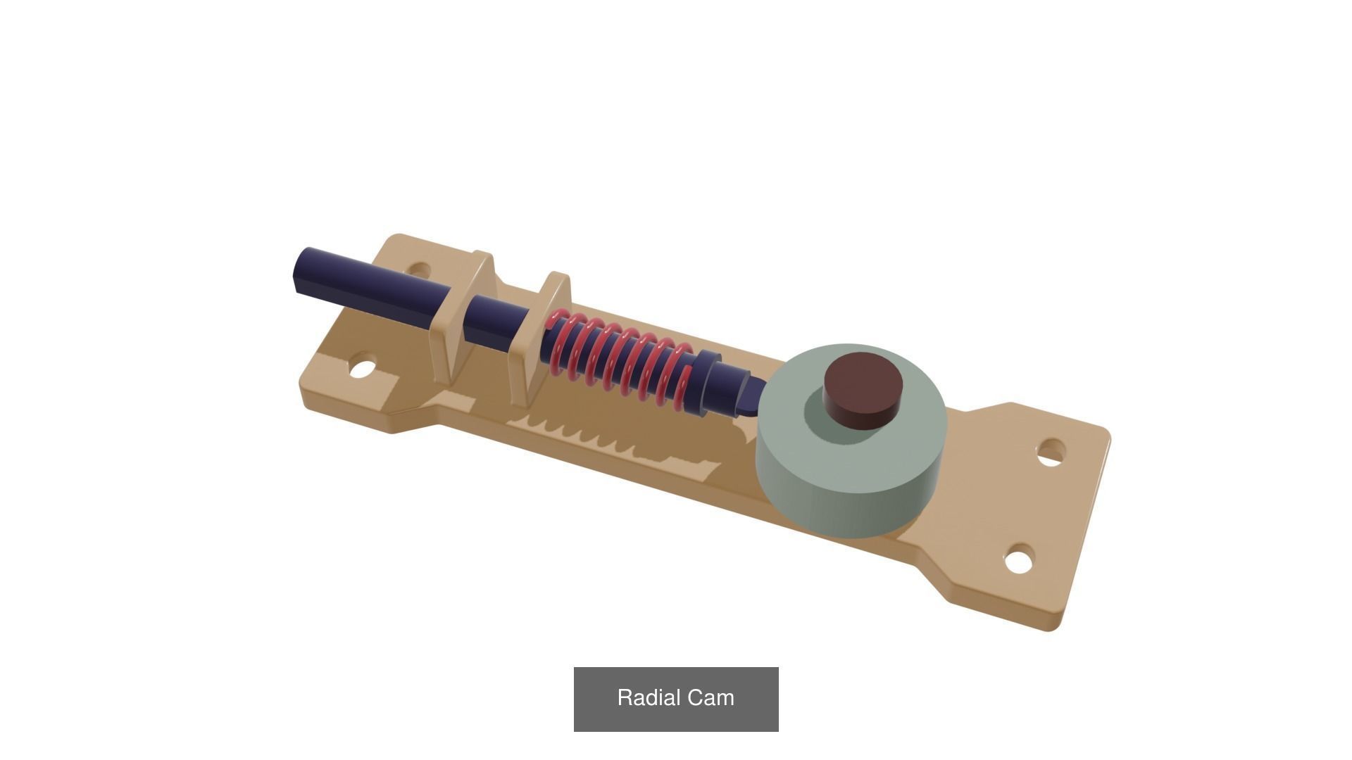 Cam Mechaninsm 3D Model Collection_3