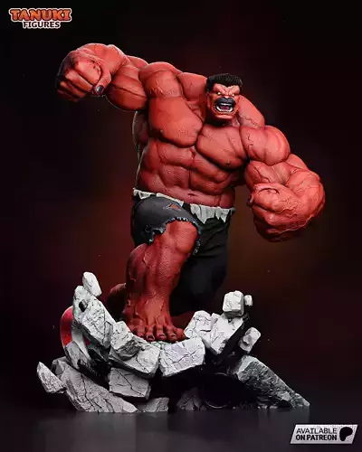 Red Hulk - Fullsize 3D print model