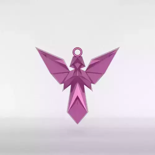Minimal Angel Pendant