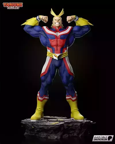 All Might - Boku no Hero Academia - Fullsize 3D print model