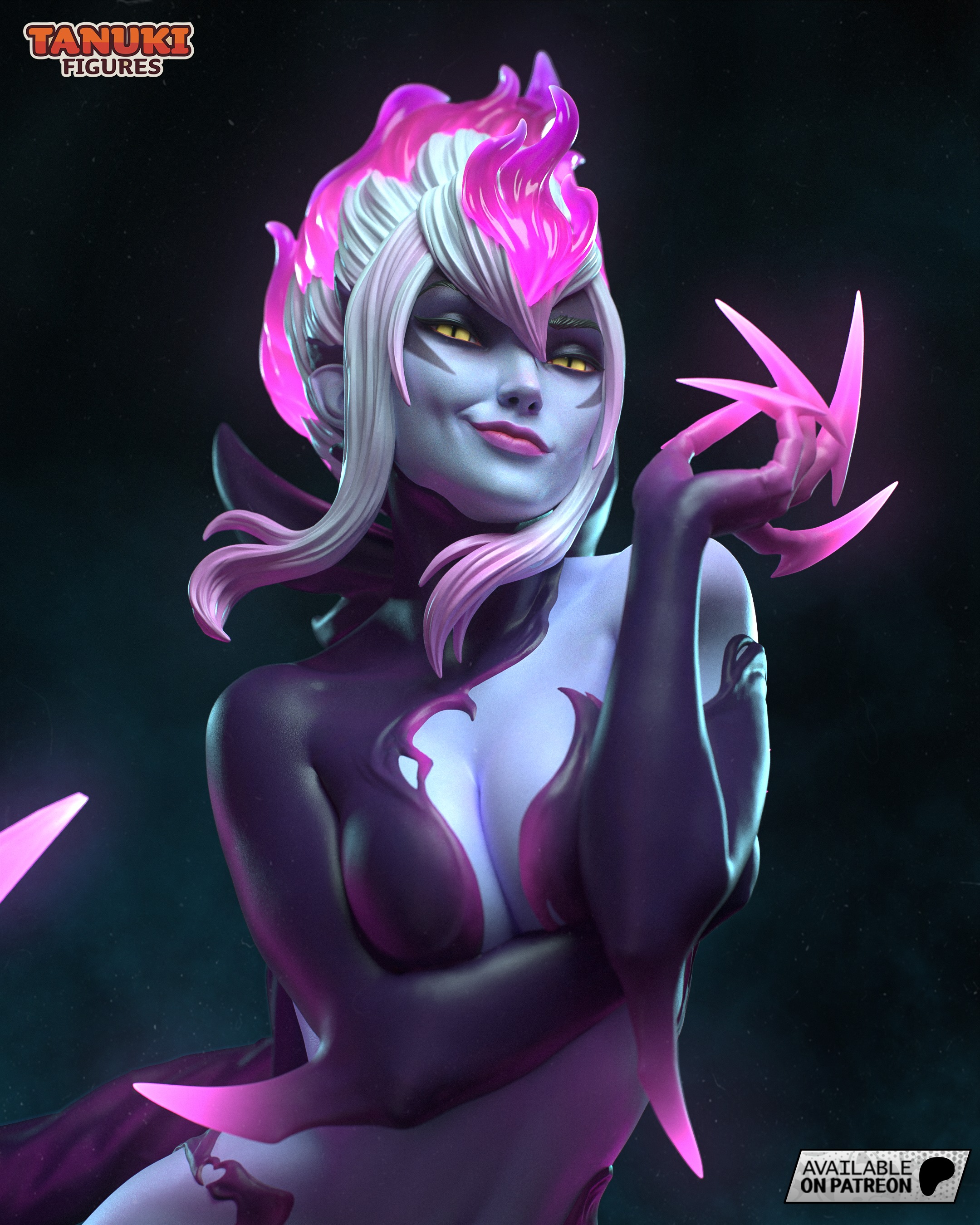 Evelynn - League of Legends - Fullsize 3D print model_6