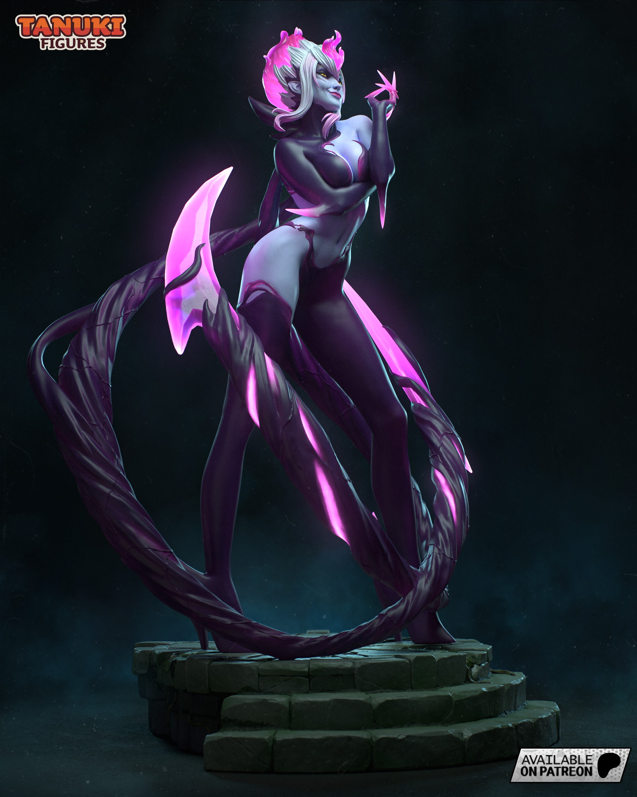Evelynn - League of Legends - Fullsize 3D print model_1