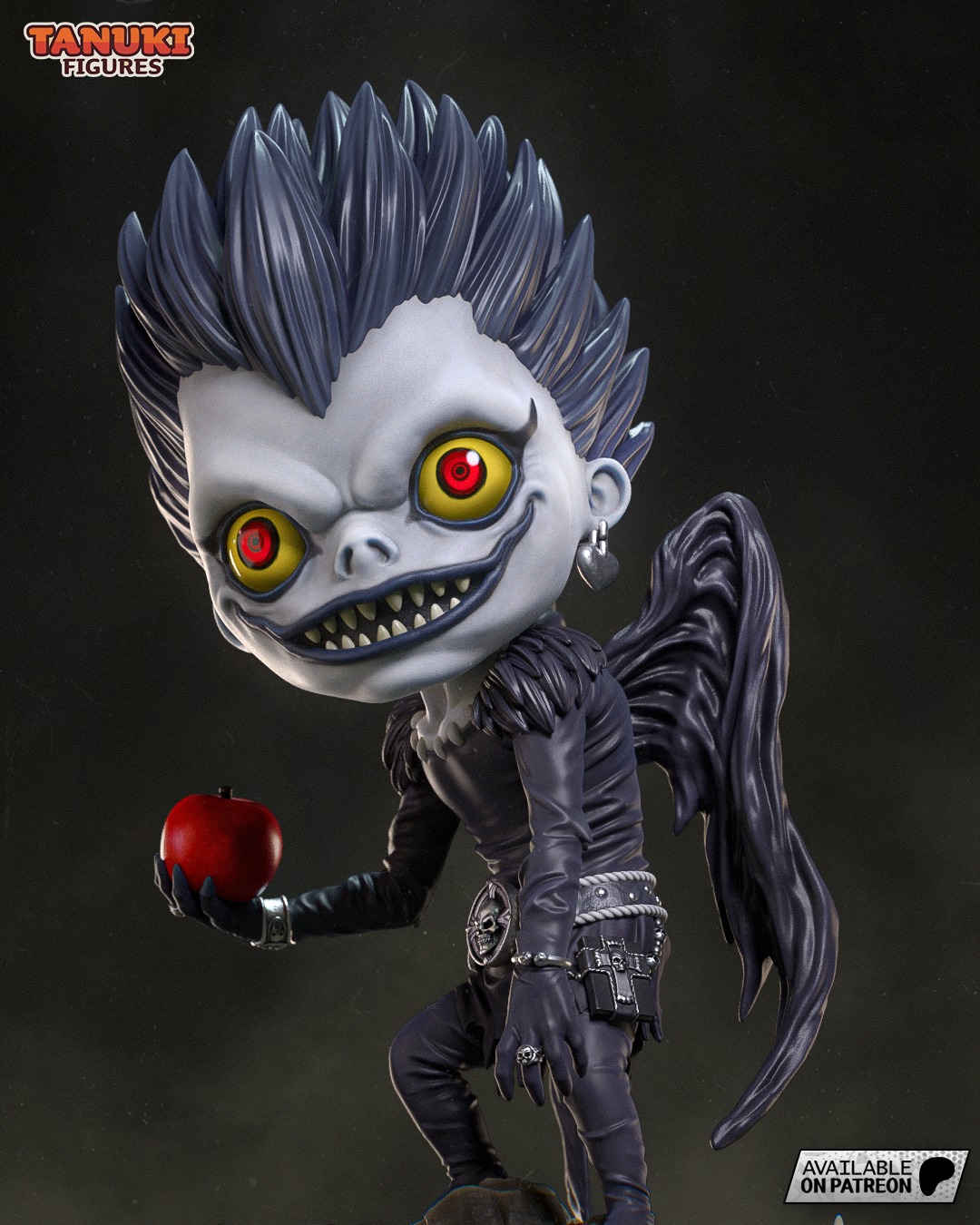 Ryuk - Death Note - Chibi 3D print model_4