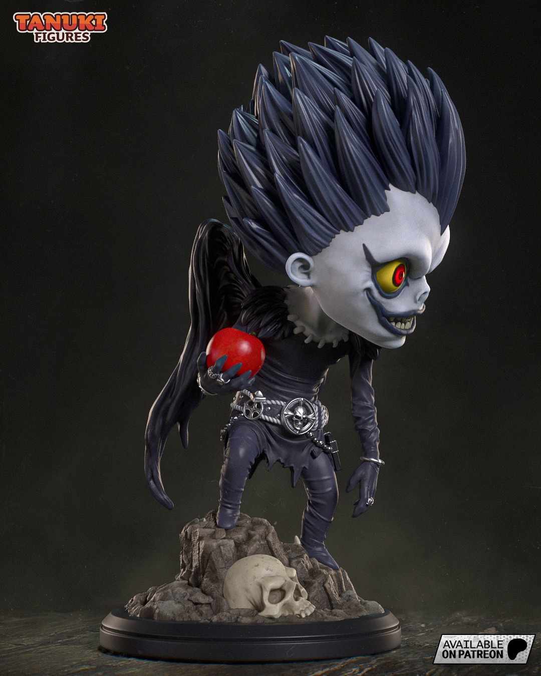 Ryuk - Death Note - Chibi 3D print model_1