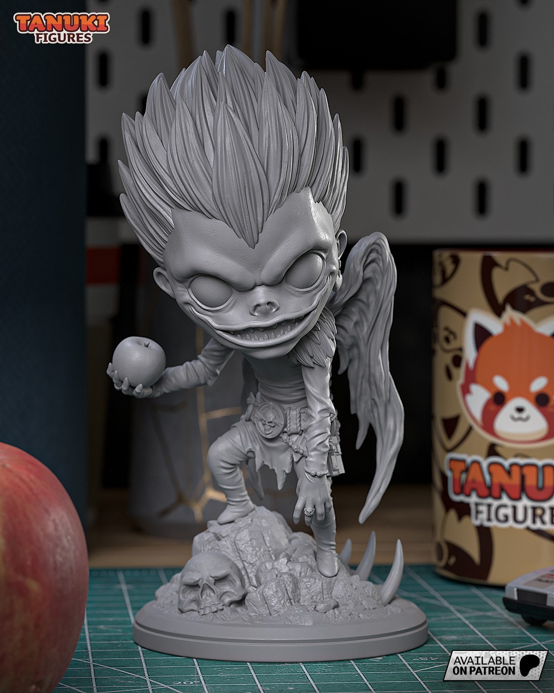 Ryuk - Death Note - Chibi 3D print model_7