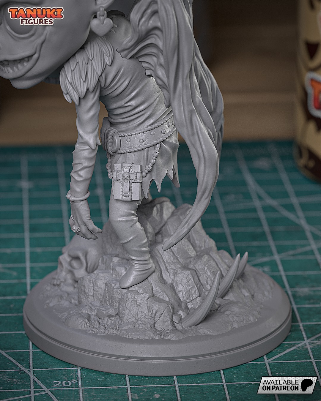 Ryuk - Death Note - Chibi 3D print model_11