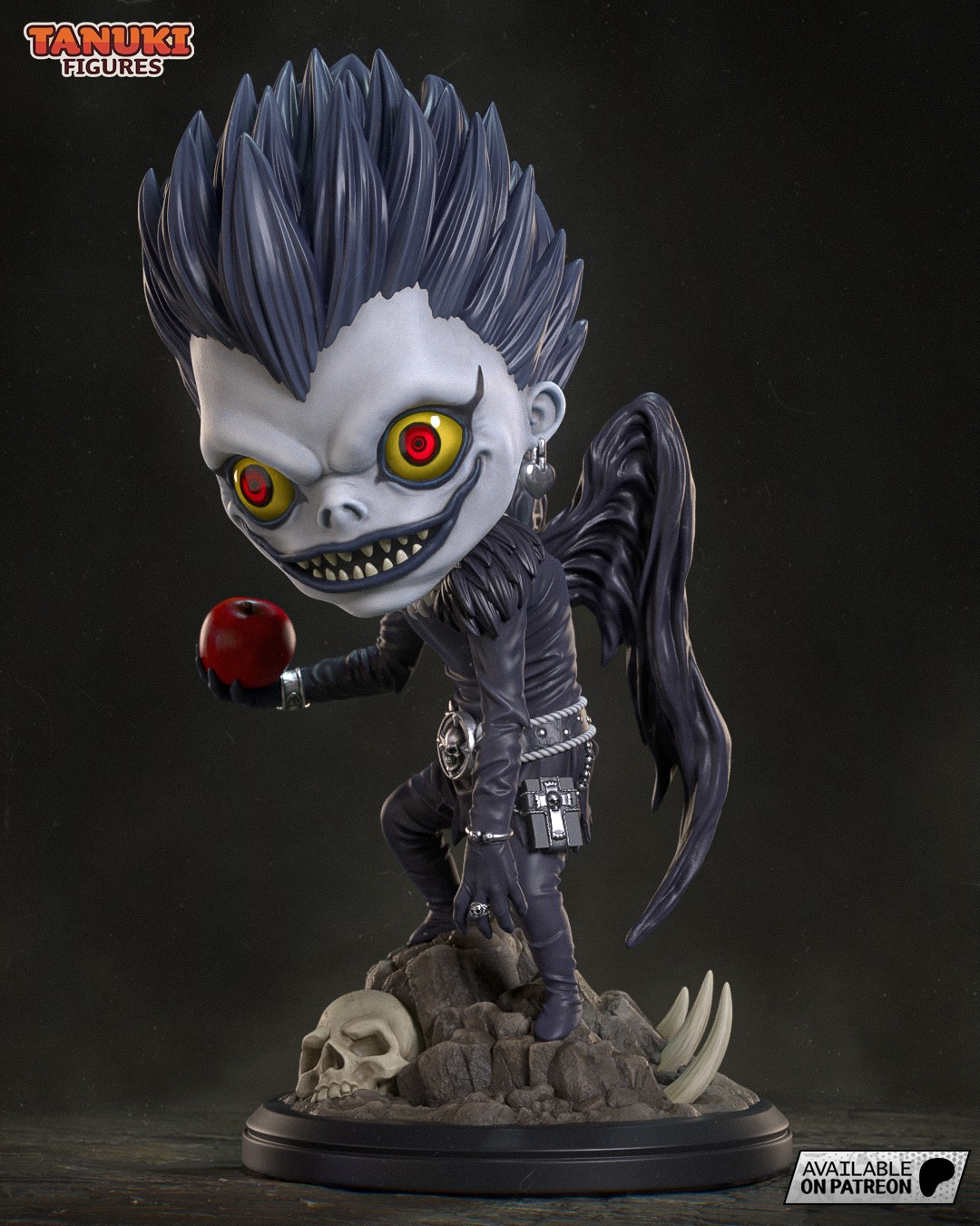 Ryuk - Death Note - Chibi 3D print model_3