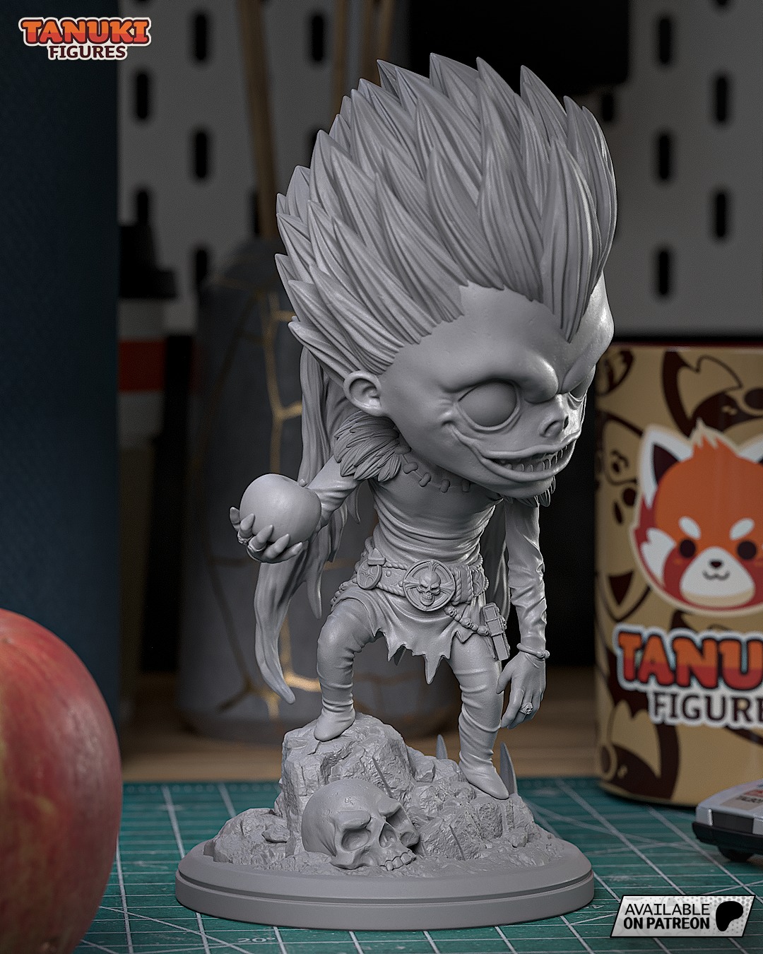 Ryuk - Death Note - Chibi 3D print model_9