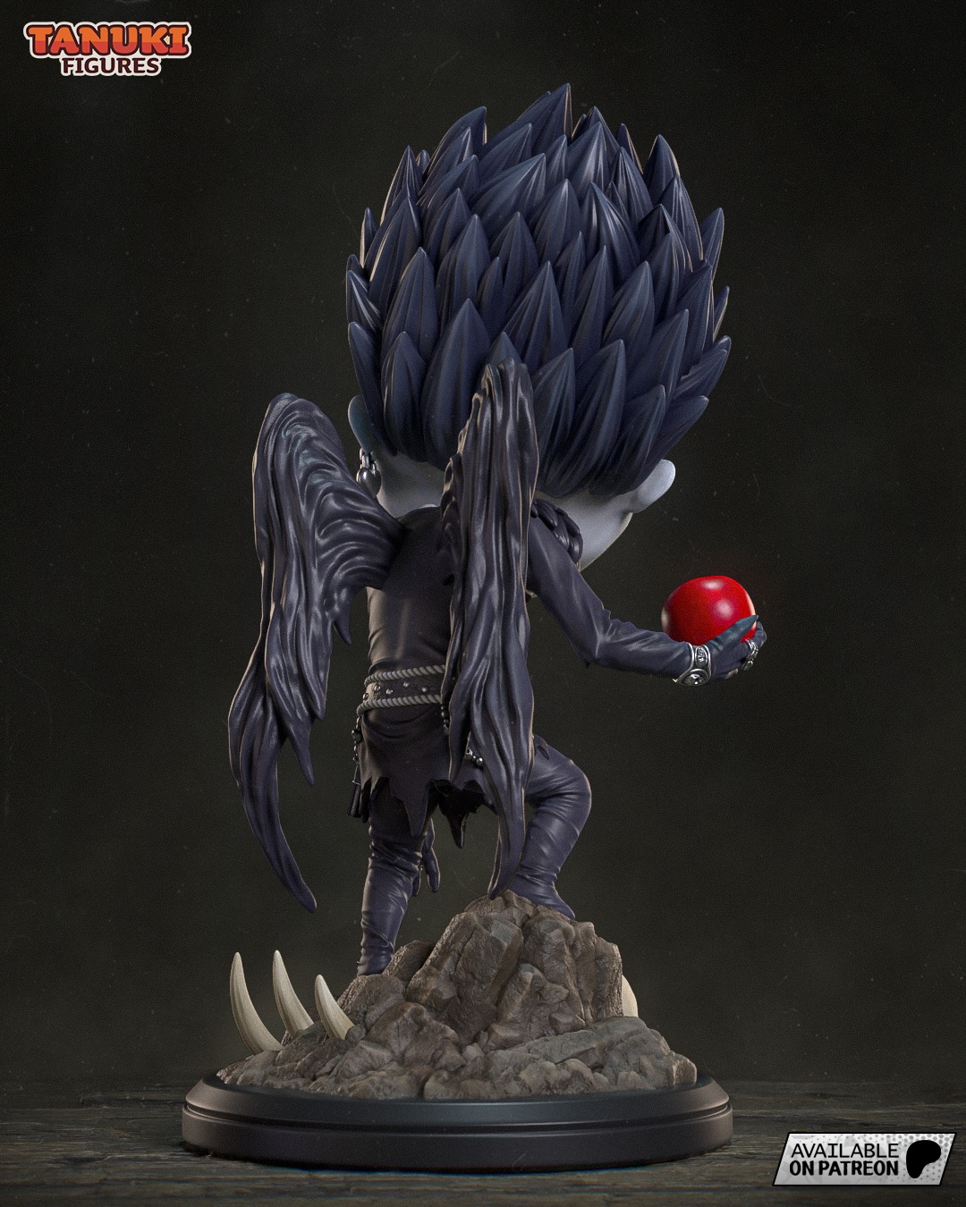 Ryuk - Death Note - Chibi 3D print model_2