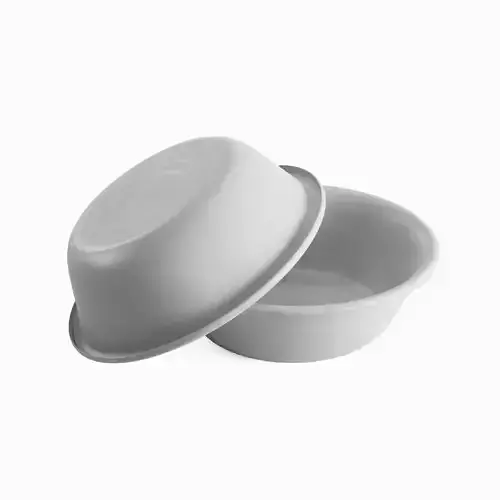 Plastic Wash Basin 06 Low-poly 3D model