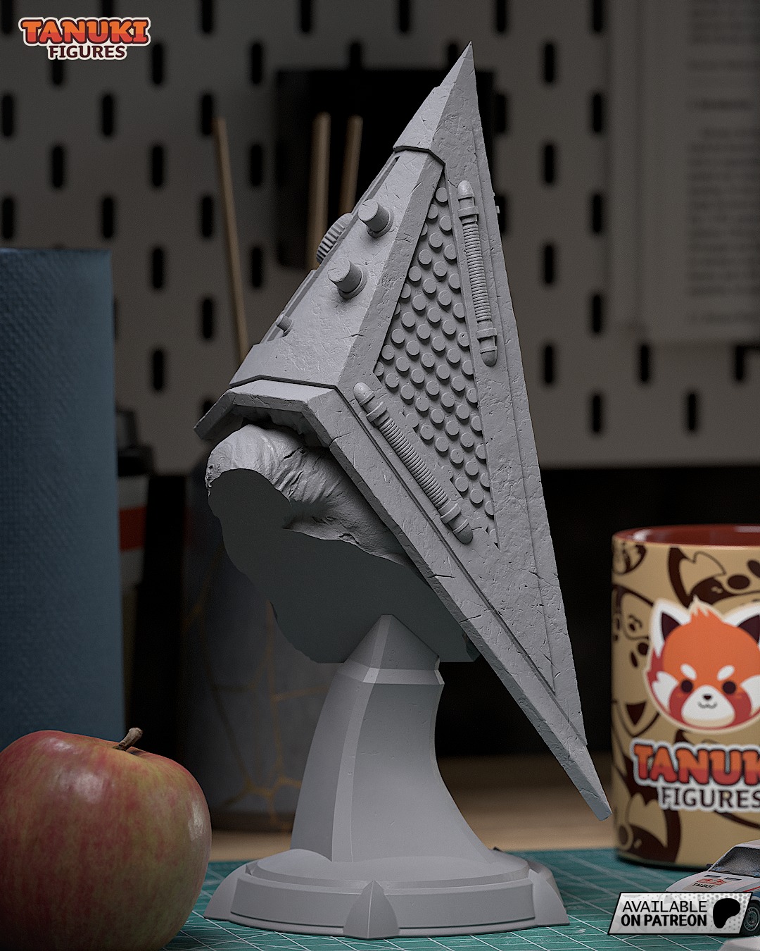 Pyramid Head - Silent Hill - Bust 3D print model_1