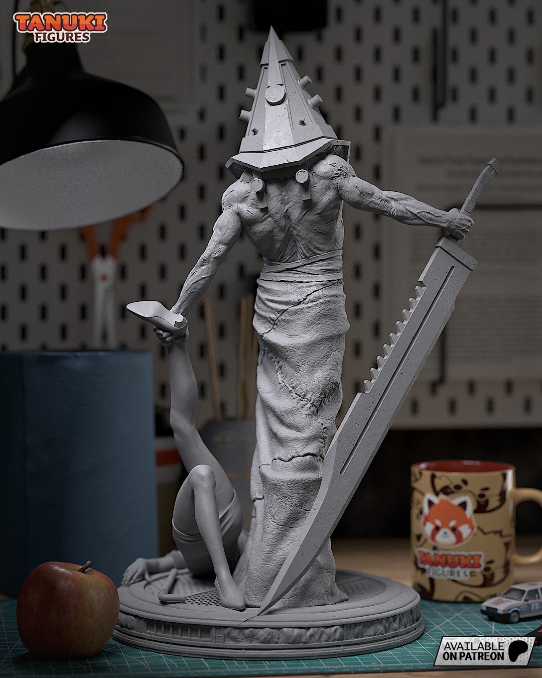 Pyramid Head - Silent Hill - Fullsize 3D print model_14