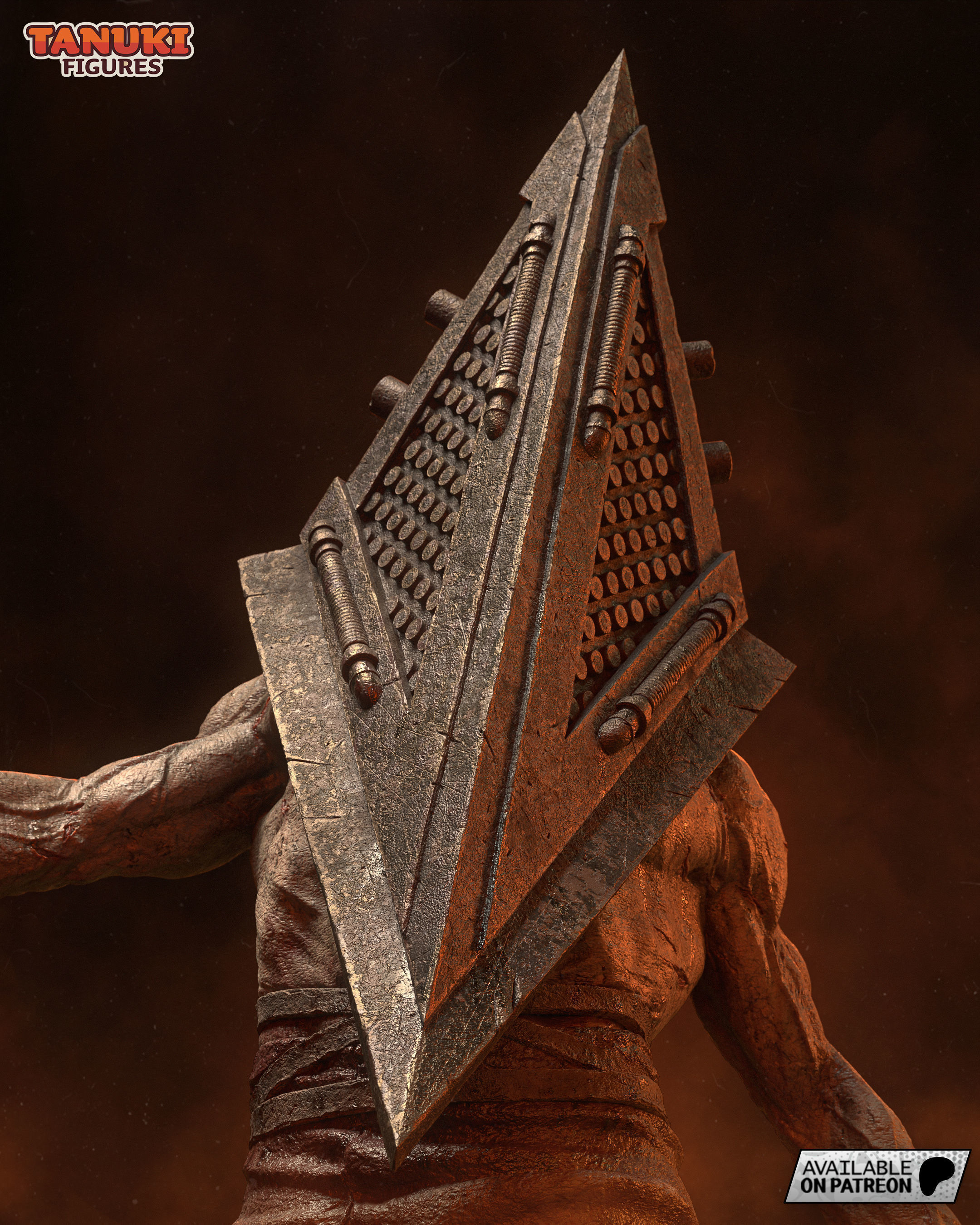 Pyramid Head - Silent Hill - Fullsize 3D print model_3