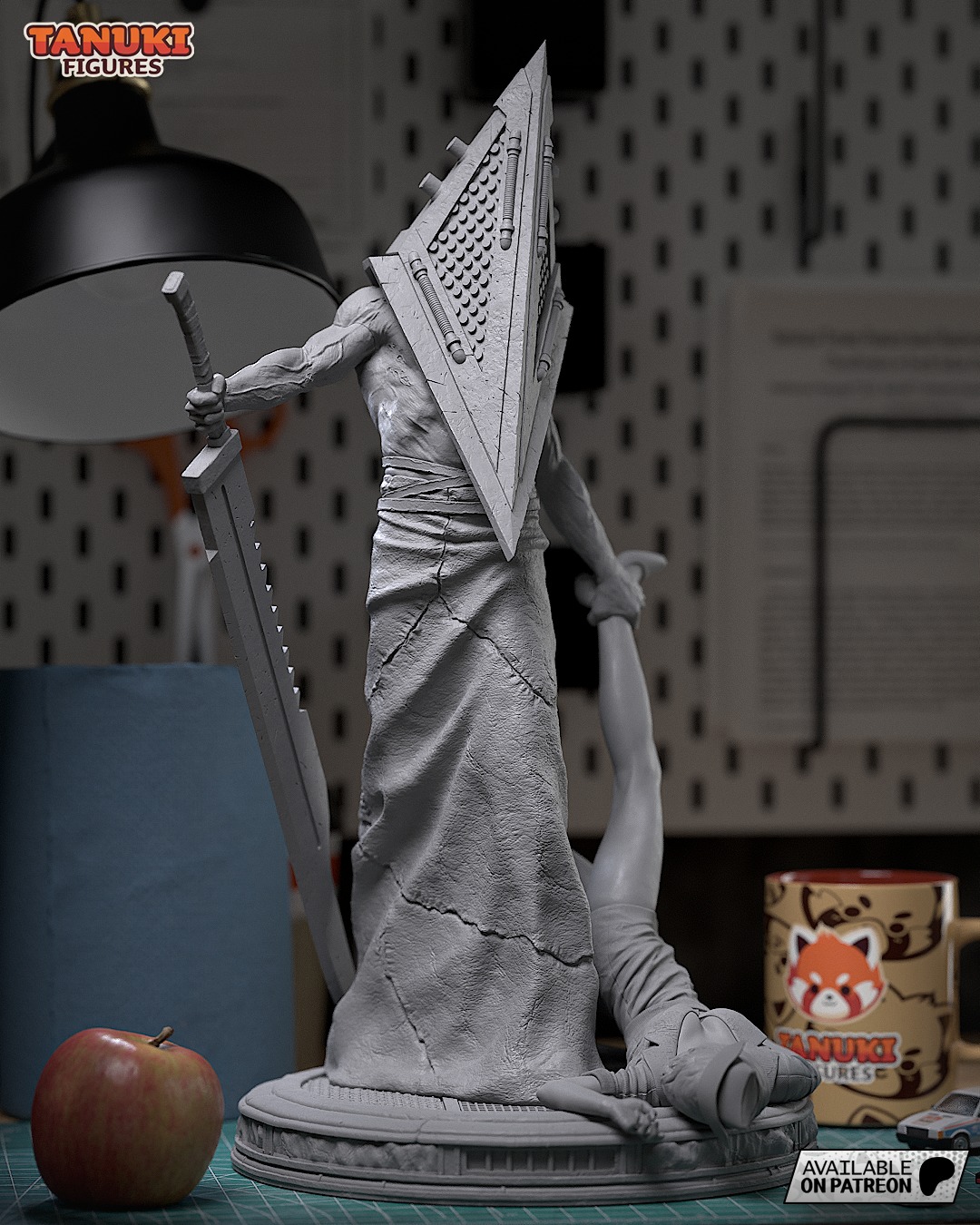 Pyramid Head - Silent Hill - Fullsize 3D print model_12