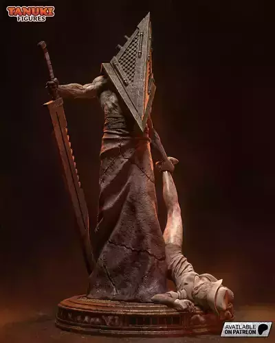 Pyramid Head - Silent Hill - Fullsize 3D print model