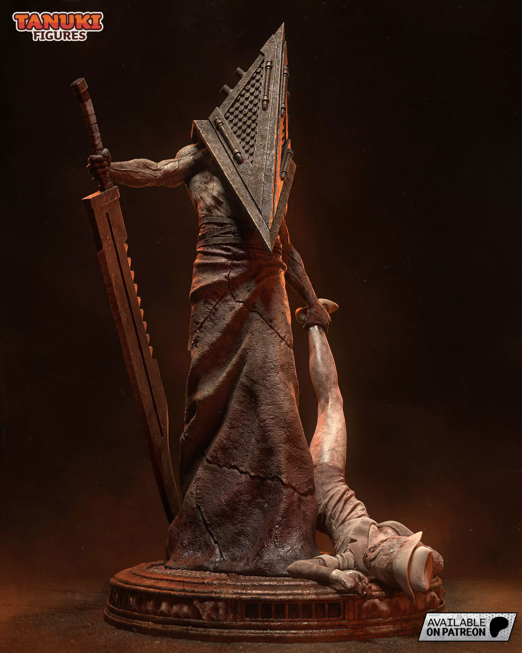 Pyramid Head - Silent Hill - Fullsize 3D print model_0