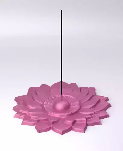 One flower incense holder
