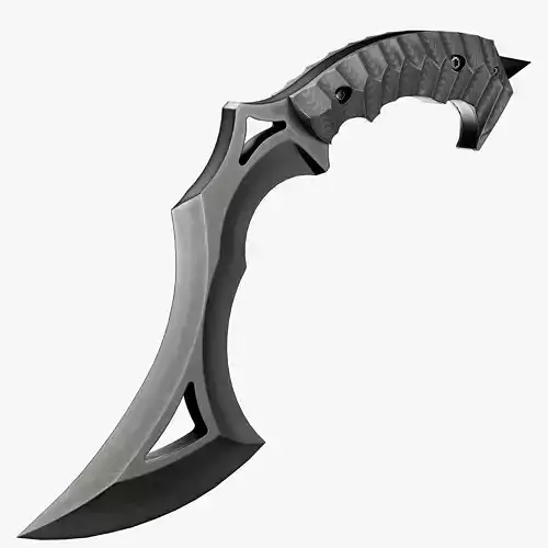 Tactical kukri knife