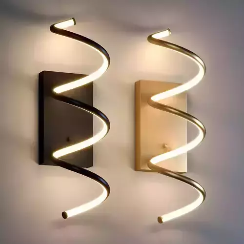 JONATHAN Y Scribble Modern Integrated LED Vanity Light Sconce