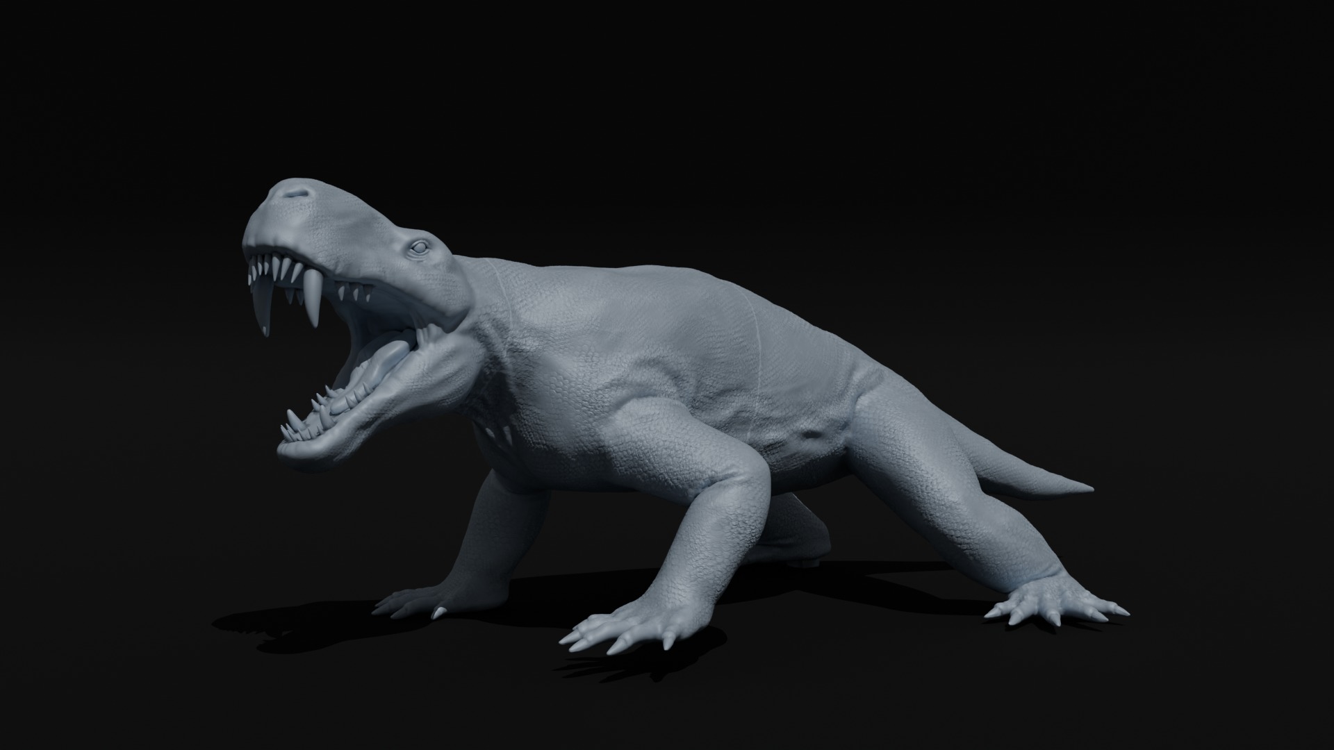 Prehistoric Animals Super Bundle x8 3D printable detailed 3D Model Collection_19