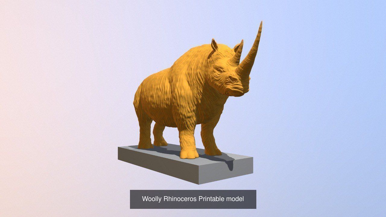 Prehistoric Animals Super Bundle x8 3D printable detailed 3D Model Collection_4