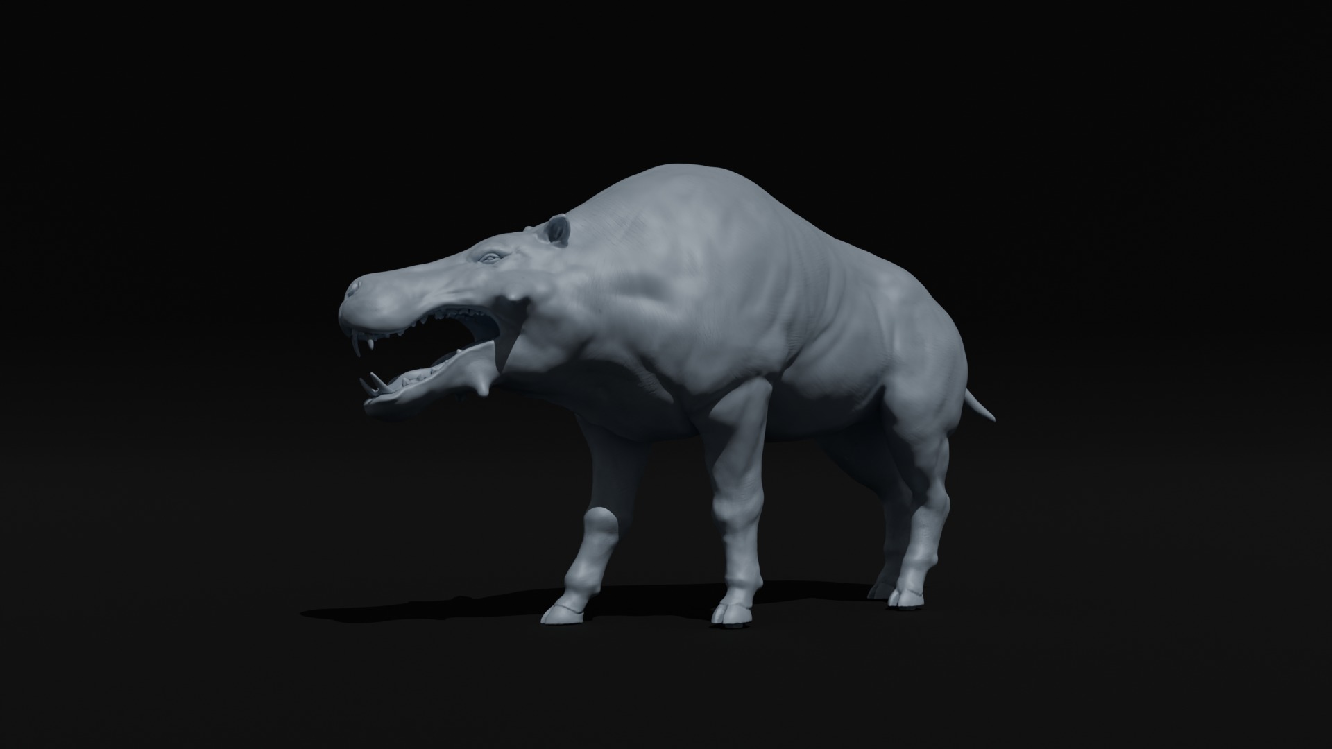 Prehistoric Animals Super Bundle x8 3D printable detailed 3D Model Collection_24