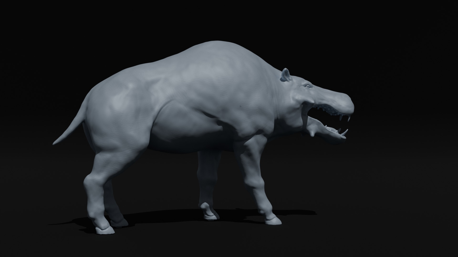 Prehistoric Animals Super Bundle x8 3D printable detailed 3D Model Collection_23