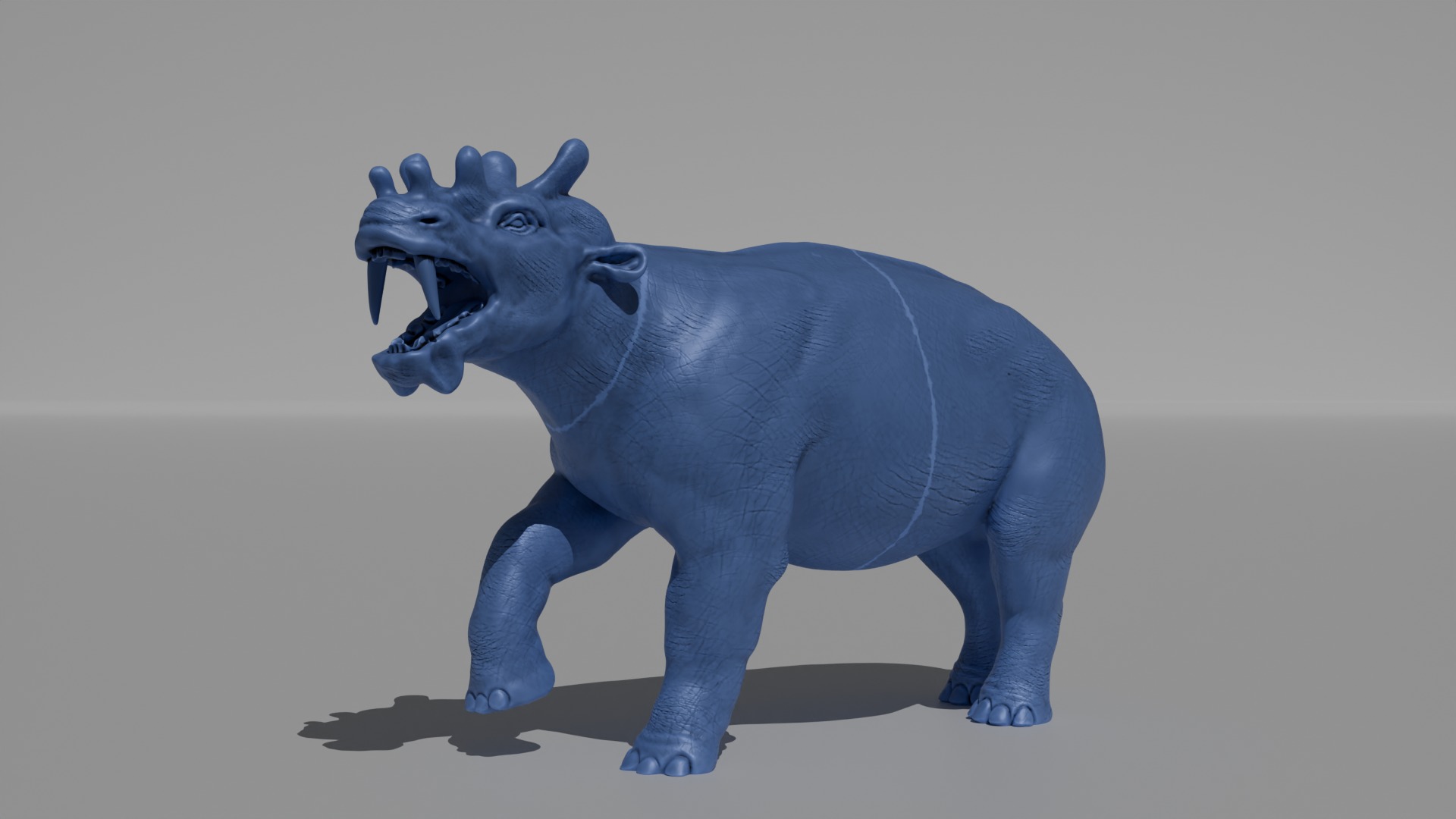 Prehistoric Animals Super Bundle x8 3D printable detailed 3D Model Collection_7