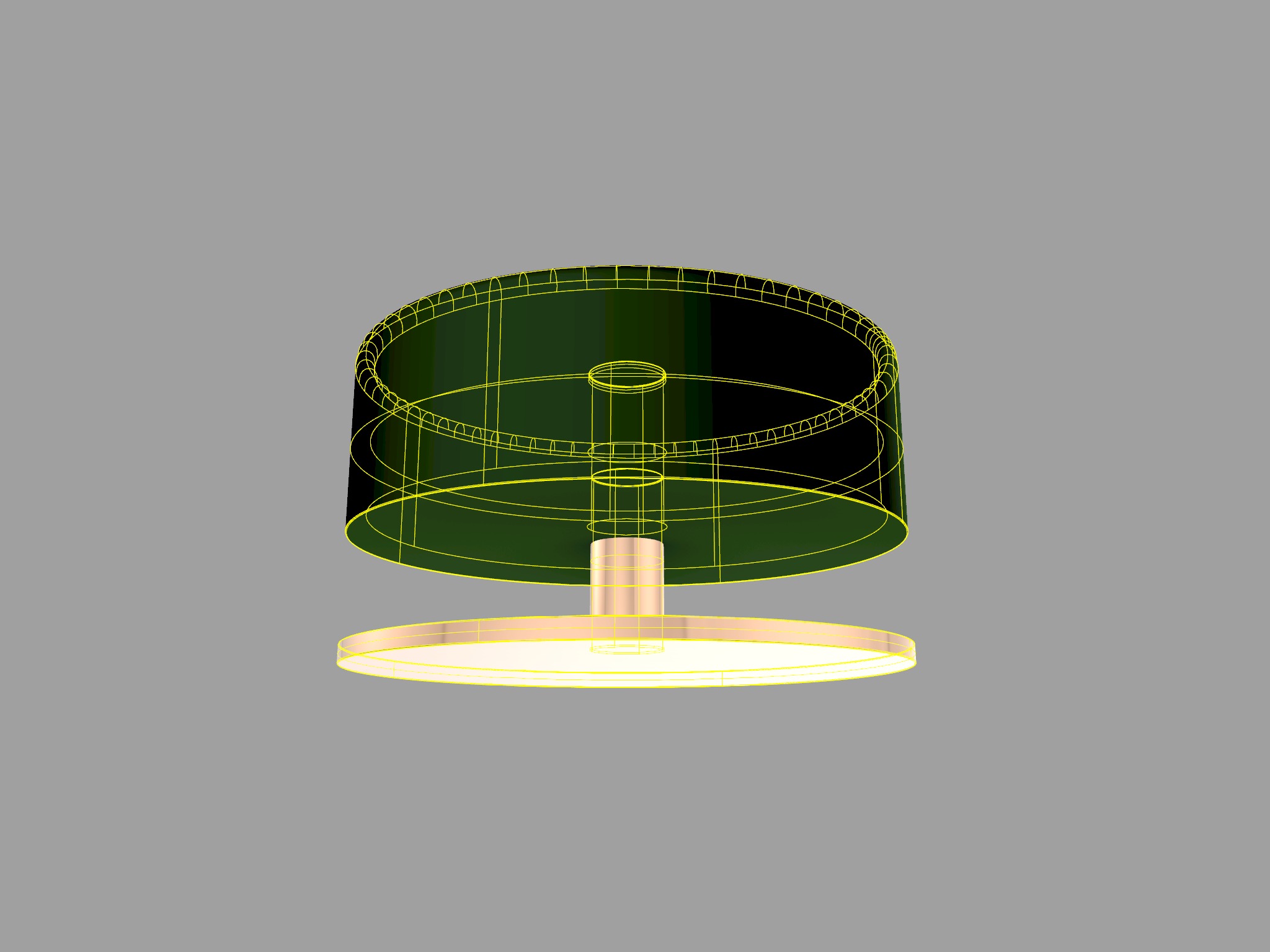 Rotating Storage organizer 3D print model_4