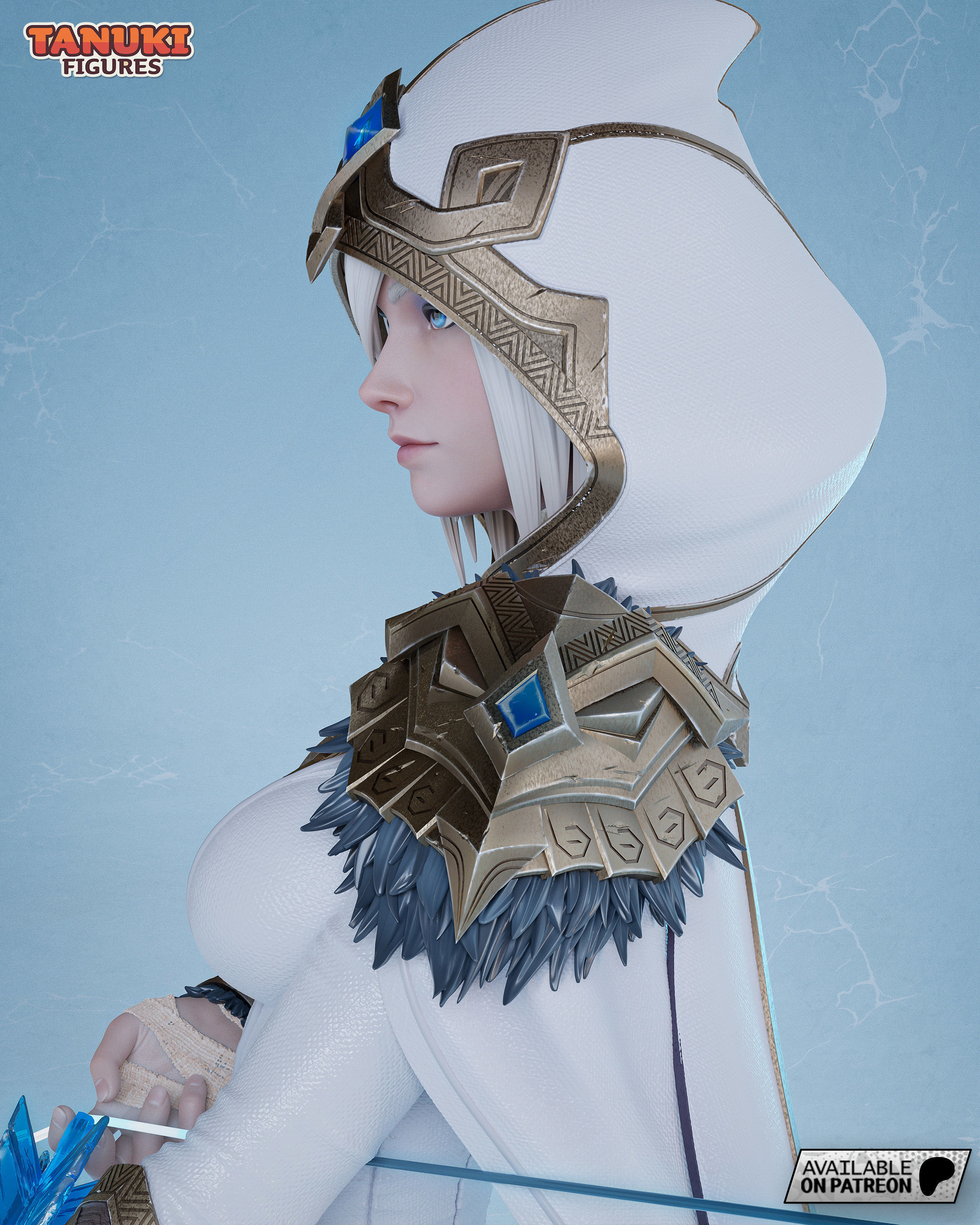 Ashe - League of Legends - Fullsize 3D print model_6