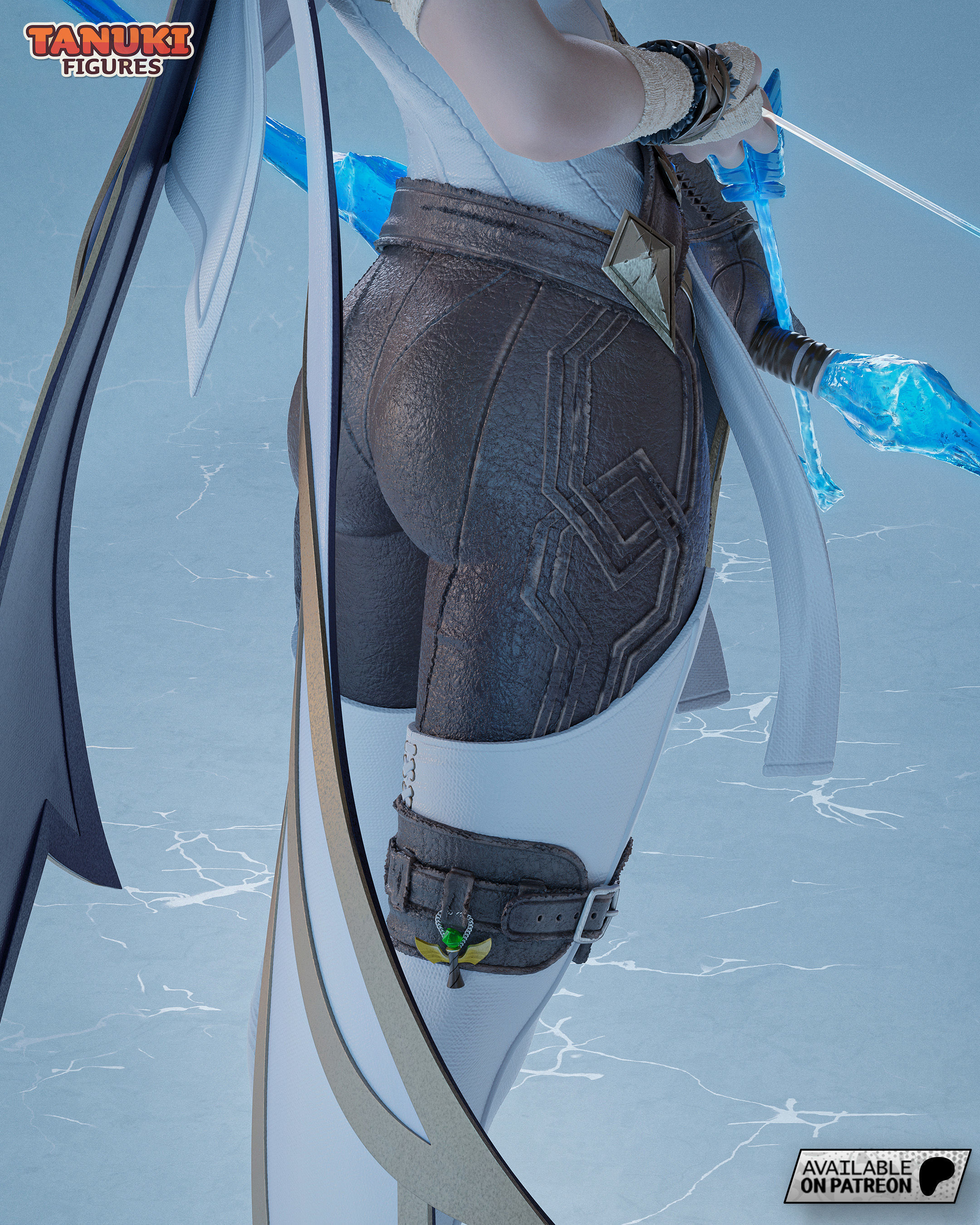 Ashe - League of Legends - Fullsize 3D print model_7