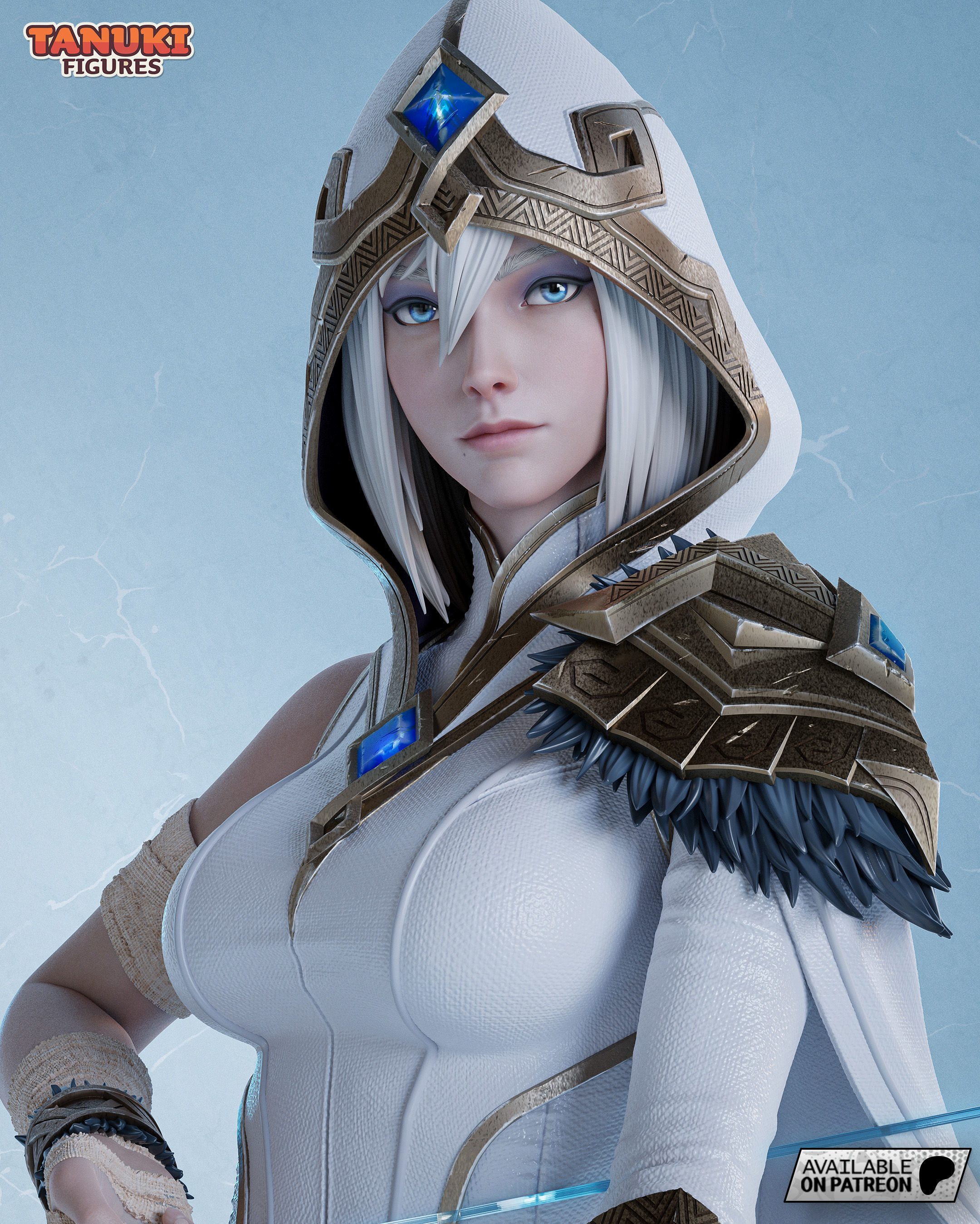 Ashe - League of Legends - Fullsize 3D print model_5