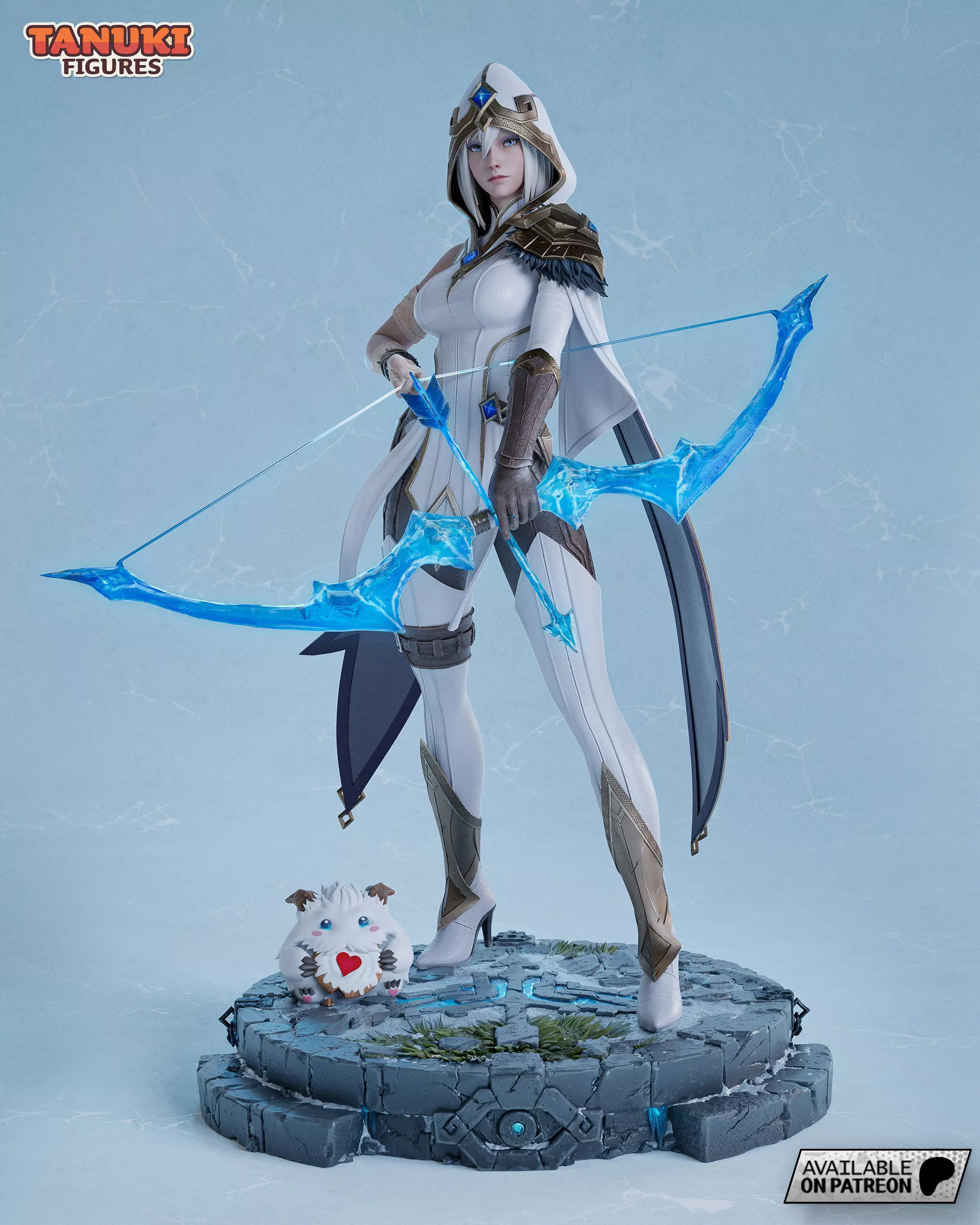 Ashe - League of Legends - Fullsize 3D print model_0