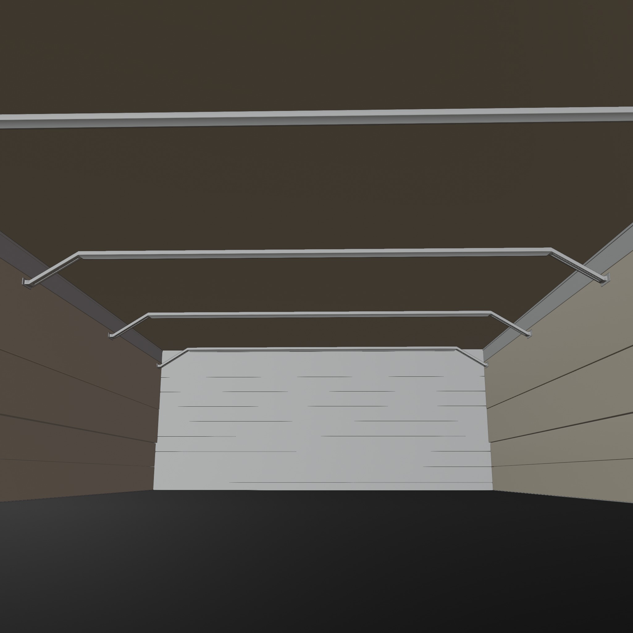 Warehouse car studio garage 3D model_5