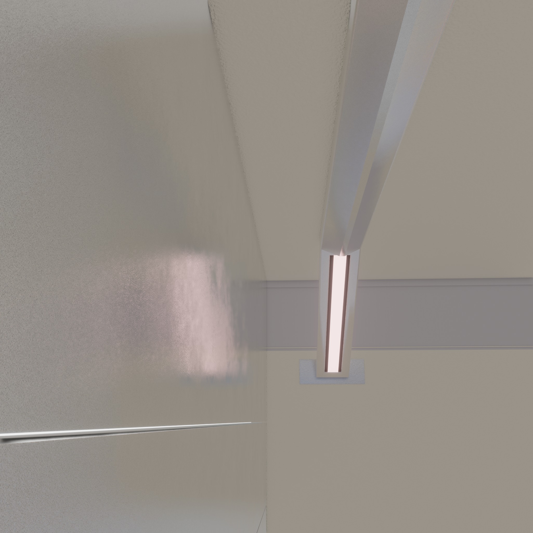 Warehouse car studio garage 3D model_3