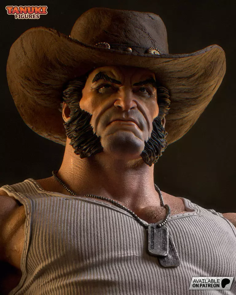 Logan - Bust 3D print model_0